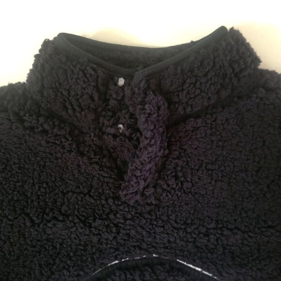 Disney Nightmare Before Christmas Women's Black Jack Skellington Fleece Pullover - Picture 7 of 13